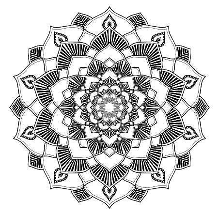 flat mandala